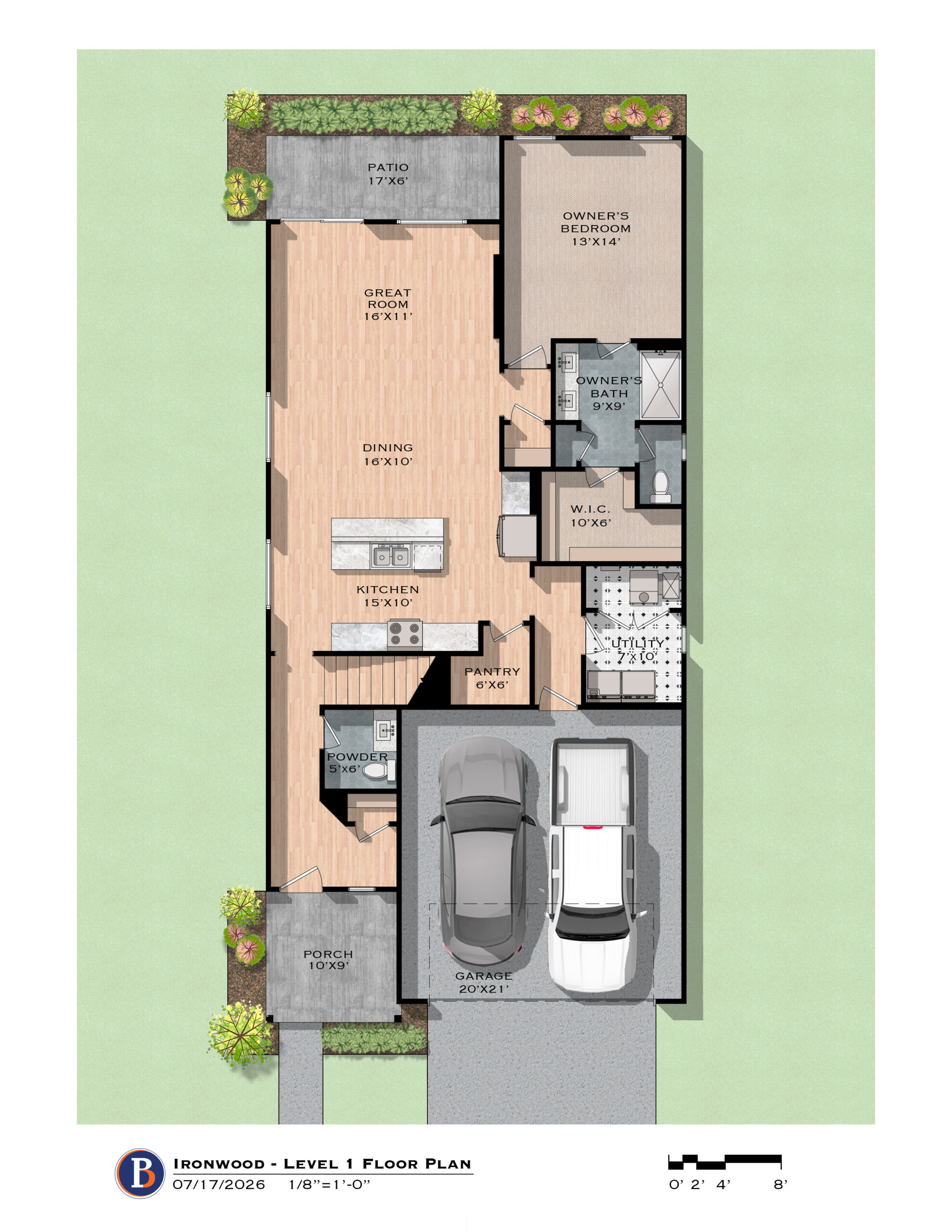 Perfection Builders Floor Plan Ironwood-L1_20260717