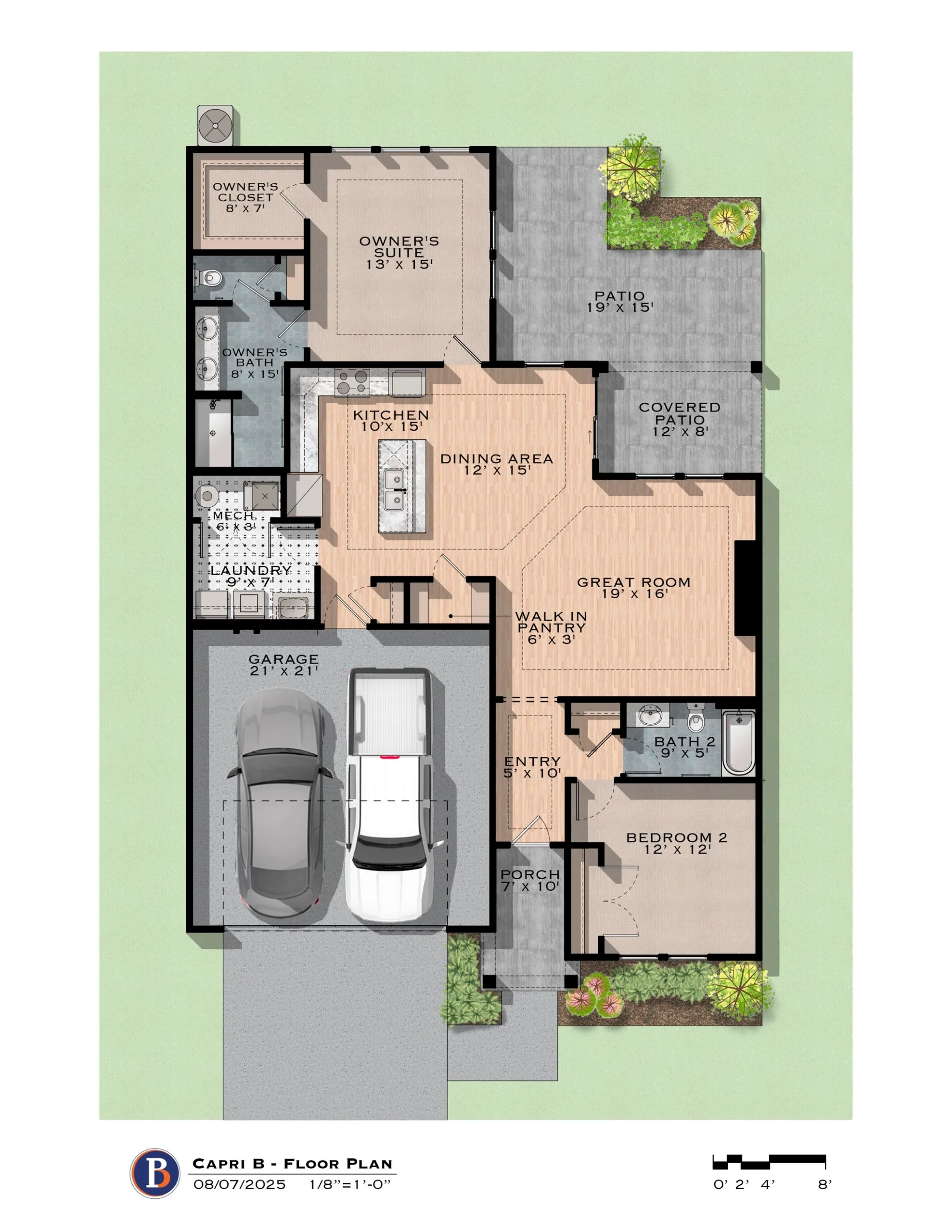 Capri floor plan