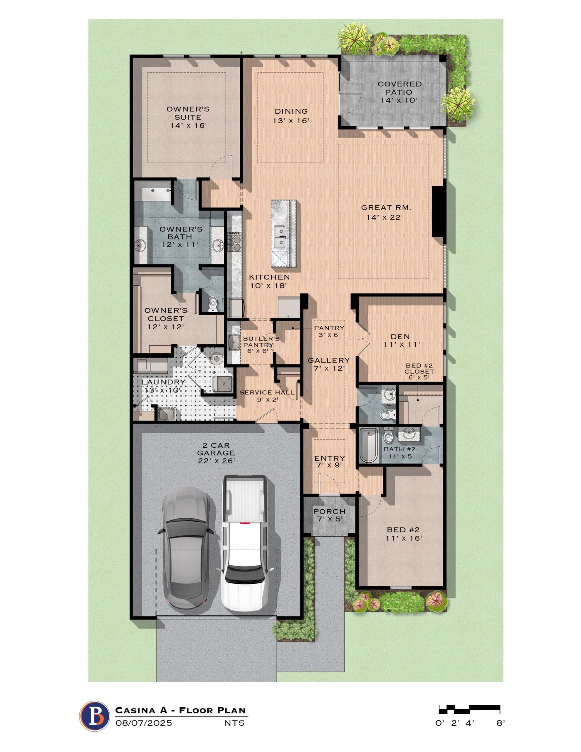 Perfection Builders Floor Plan_CasinaA_8x11_20250807 Casina Floor Plan