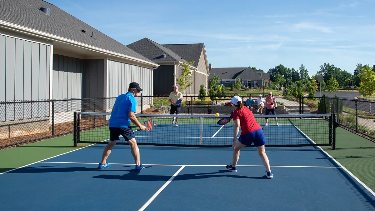 New Home Communities Neighborhoods Pickleball Amenities Wichita Kansas Louisville Kentucky